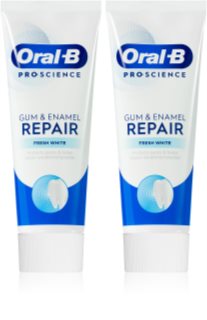 Oral B Gum & Enamel Repair Fresh White Tandpasta til frisk ånde