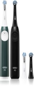 Oral B iO2 elektrická zubná kefka DUOBALENIE Black & Dark Green 1 ks