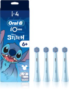 Oral-B iO Kids Disney Stitch Replacement Heads For Toothbrush for children from 6 years old 4 pc