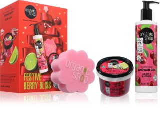 Organic Shop Festive Berry Bliss ajándékszett testre