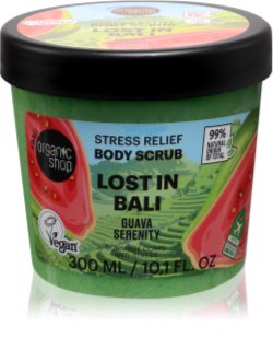 Organic Shop Lost In Bali hydratační tělový peeling 300 ml