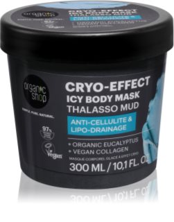 Organic Shop Thalasso Cryo-Effect Ice Body Mask mascarilla corporal anticelulitis con efecto frío 300 ml