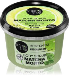 Organic Shop Matcha Mojito освіжаючий скраб для тіла 250 мл