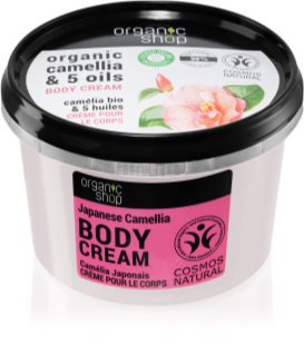 Organic Shop Organic Camellia & 5 Oils creme de cuidado corporal 250 ml