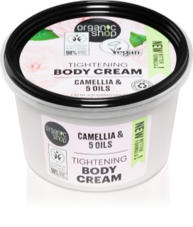 Organic Shop Organic Camellia & 5 Oils crema de cuidado corporal 250 ml