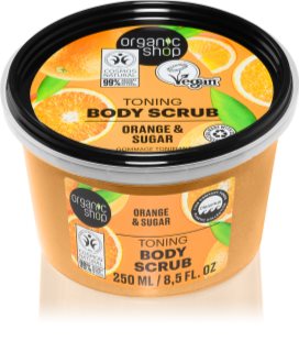 Organic Shop Orange & Sugar peeling tonifiant corps 250 ml