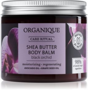 Organique Black Orchid bálsamo corporal nutritivo com manteiga de karité
