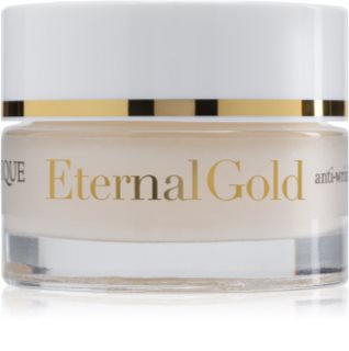 Organique Eternal Gold Anti-Wrinkle Therapy cremă de ochi corectoare pentru cearcăne și riduri cu aur de 24 de karate 15 ml