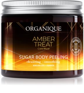 Organique Amber Treat scrub emolliente allo zucchero 200 ml