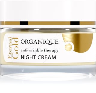 Organique Eternal Gold Anti-Wrinkle Therapy hidratantna noćna krema protiv bora 50 ml