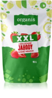 Organis Lyofilizované jahody XXL sušené ovoce 90 g
