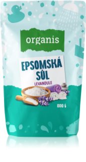 Organis Epsom salt Lavender sól do kąpieli 1000 g
