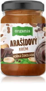 Organis Arašídový krém Hořká čokoláda ořechová pomazánka 920 g