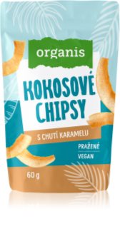 Organis Kokosové chipsy s karamelem kokosové chipsy 60 g