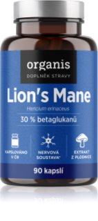 Organis Lion's Mane kapsle pro vaši pohodu 90 cps