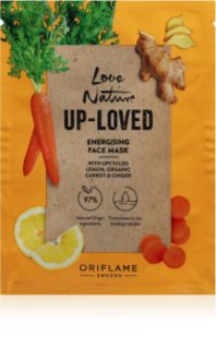 Oriflame Love Nature Up-Loved Upcycled Lemon & Organic Carrot & Ginger maseczka regenerująca 10 ml