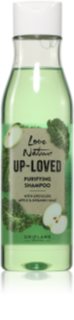 Oriflame Love Nature Up-Loved Upcycled Apple & Organic Kale champô de limpeza para cabelo oleoso 250 ml