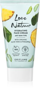 Oriflame Love Nature Organic Aloe Vera & Pineapple Hydraterende Gezichtscrème 50 ml