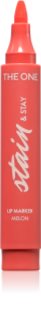 Oriflame The One Stain & Stay szminka trwała w markerze