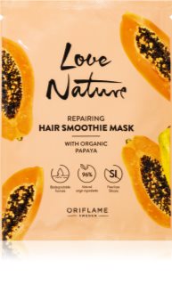 Oriflame Love Nature Organic Papaya Reģenerējoša matu maska 30 ml