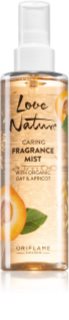 Oriflame Love Nature Organic Oat & Apricot spray rinfrescante corpo 200 ml