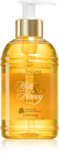 Oriflame Milk & Honey Gold jabón líquido de manos con textura suave 300 ml