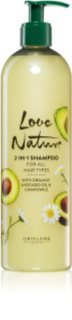 Oriflame Love Nature Organic Avocado Oil & Chamomile nourishing shampoo 2-in-1 500 ml