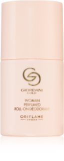 Oriflame Giordani Gold Woman déodorant bille roll-on pour femme 50 ml