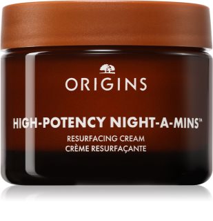 Origins High-Potency Night-A-Mins™ Resurfacing Cream With Fruit-Derived AHAs Fugtgivende natcreme Lysnende og udglattende effekt 50 ml