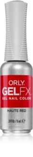 Orly Gelfx Gel verniz para unhas de gel com lampadas UV/LED tom Haute Red 9 ml