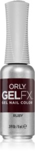 Orly Gelfx Gel verniz para unhas de gel com lampadas UV/LED tom Ruby 9 ml