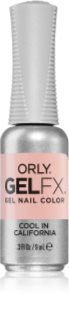 Orly Gelfx Gel verniz para unhas de gel com lampadas UV/LED tom Cool In California 9 ml
