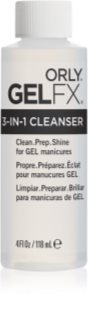 Orly Gelfx 3-in-1 Cleanser Effusionfjerner til gelenegle med strålende glans 118 ml