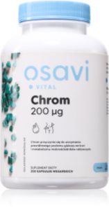 Osavi Chrom 200 µg kapsułki do utrzymania prawidłowego stężenia cukru we krwi 250 caps.