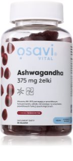 Osavi Ashwagandha 375 mg tabletki do żucia do dobrego samopoczucia psychicznego smak Cherry 90 szt.