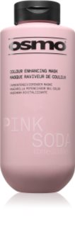 Osmo Pink Soda Colour Enhancing Mask нежна подхранваща маска без перманентни цветови пигменти розов 400 мл.