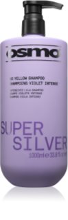 Osmo Super Silver No Yellow Shampoo shampoing anti-jaunissement pour cheveux blonds et gris 1000 ml