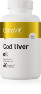 OstroVit Olej z Wątroby Dorsza olej rybny w kapsułkach 60 caps.