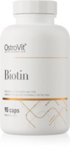 OstroVit Biotyna kapsułki na poprawę stanu skóry i włosów 90 caps.