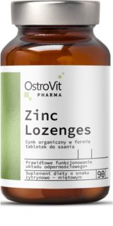 OstroVit Zinc Lozenges tabletki do ochrony komórek przed stresem oksydacyjnym 90 tabletek