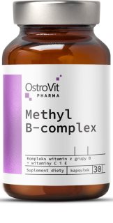 OstroVit Methyl B-complex kapsułki dla utrzymania witalności i sprawności poznawczej 30 caps.