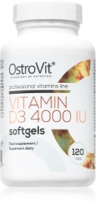 OstroVit Witamina D3 4000 IU wsparcie prawidłowych funkcji organizmu 120 caps.