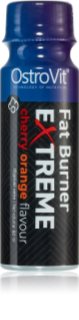 OstroVit Fat Burner eXtreme Shot spalacz tłuszczu smak Cherry & Orange 80 ml