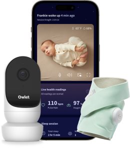 Owlet Dream Duo Dream Sock & Cam 2 Σετ για μωρά
