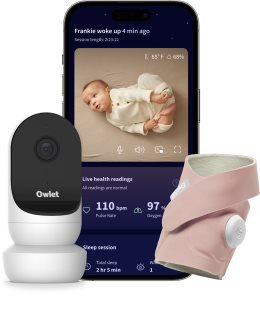 Owlet Dream Duo Dream Sock & Cam 2 szett újszülötteknek