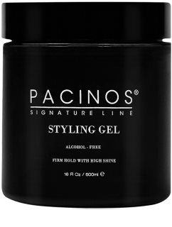 Pacinos Siganture Line Styling Gel gel na vlasy lesklý pro muže 500 ml