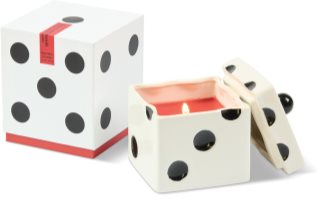Paddywax Lucky Dice Tobacco Patchouli candela profumata di ceramica 283 g