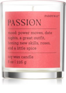Paddywax Mood Passion Saffron Rose doftljus 226 g