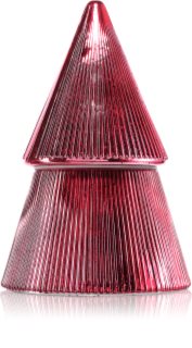 Paddywax Stacked Tree Red Ribbed Mercury bougie parfumée 198 g