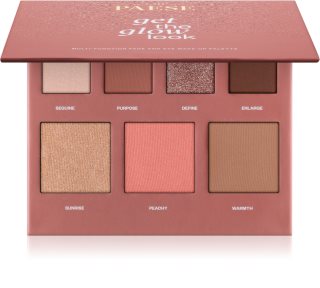 Paese Get The Glow Look Face And Eye Make-up Palette palette multifonctionnelle visage et yeux 16 g